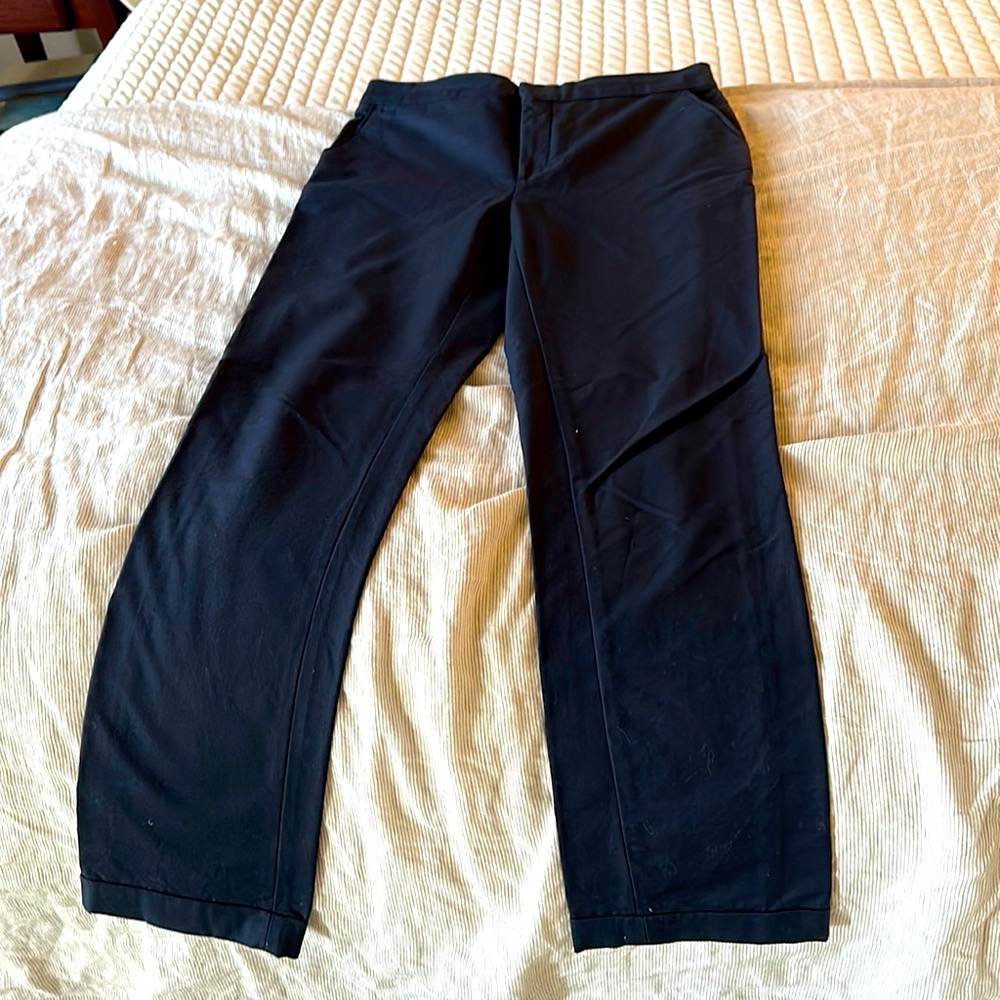 Zara navy trouser pants